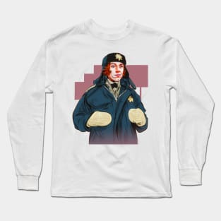 Frances McDormand - An illustration by Paul Cemmick Long Sleeve T-Shirt